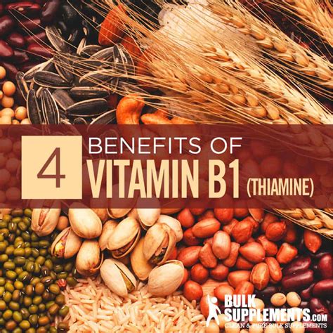 Research health effects, dosing, sources, deficiency symptoms, side effects, and interactions here. Vitamin B1 (Thiamine): Benefits & Side Effects ...