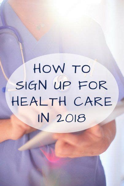 Signing up for health insurance can seem intimidating. How to Sign Up for Health Care in 2018 | Health care, Home ...
