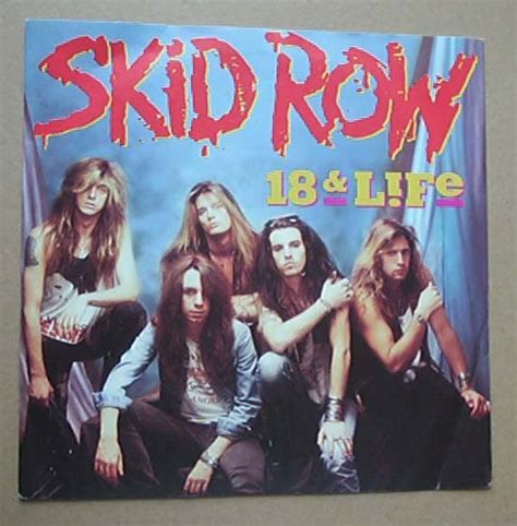 Группа 18. Skid Row 18 and Life. Skid Row 18 and Life Single Vinyl 1989 обложка альбома. Skid Row 18 and Life Single Vinyl 1990 обложка альбома. Skid Row 18 and Life Ноты.