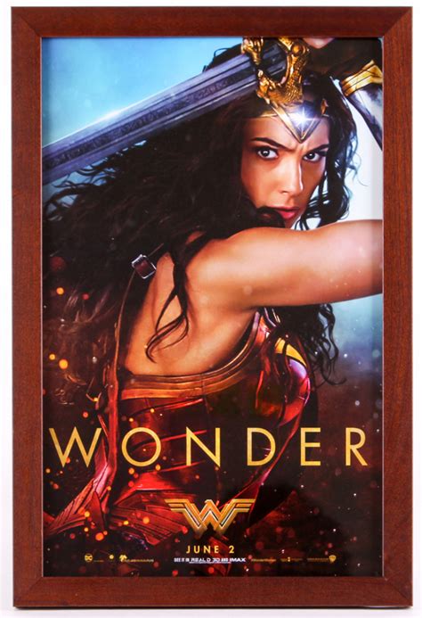 Imdb asks the wonder woman 1984 cast to reveal one secret about gal gadot that no one knows, and the results in 1984, after saving the world in wonder woman (2017), the immortal amazon warrior, princess diana of. Wonder Woman 12.5x18.5 Custom Framed Movie Poster ...