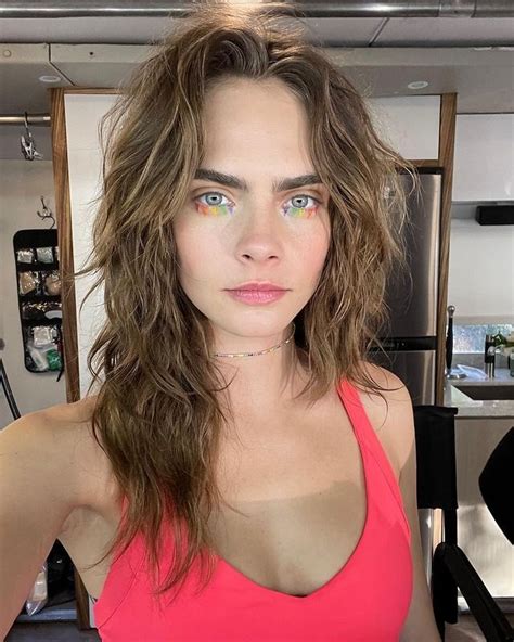 Cara won the model of the year award at the british fashion awards in 2012 and 2014 and has appeared in shows for houses including burberry, mulberry, dolce. Cara Delevingne's new shag haircut brings the hair trend ...