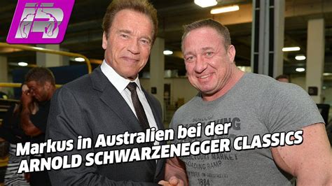 We did not find results for: Markus fliegt nach Australien zur Arnold Schwarzenegger ...