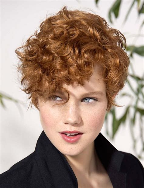 Short shags are simplicity itself. 31 Most Magnetizing Short Curly Hairstyles in 2020-2021 ...
