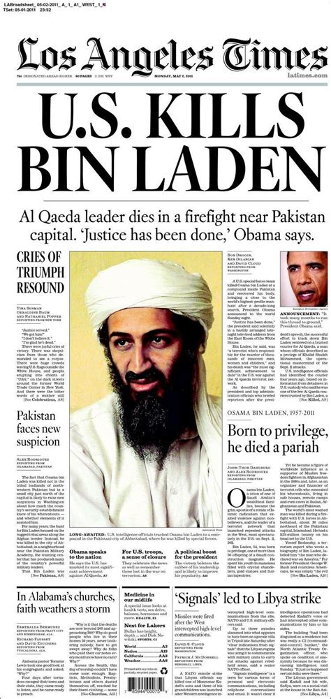 Se cantassero anche per bin laden. AP vuole le foto di bin Laden morto - Il Post