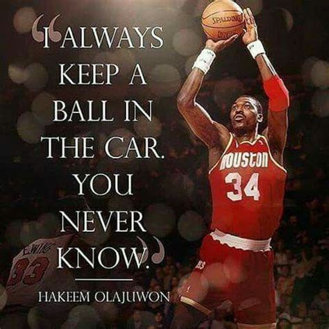 Discover hakeem olajuwon famous and rare quotes. Idea by Paul Serrano on Basketball players | Hakeem olajuwon