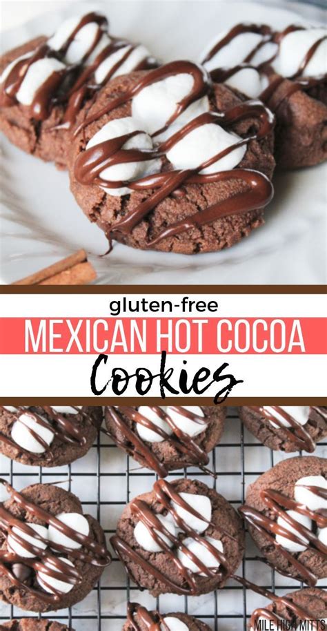 Speaking of pig cookies, these bread dough ornaments are so cute. Mexican Hot Cocoa Cookies made gluten-free, filled with marshmallows, for an easy reci… (With ...