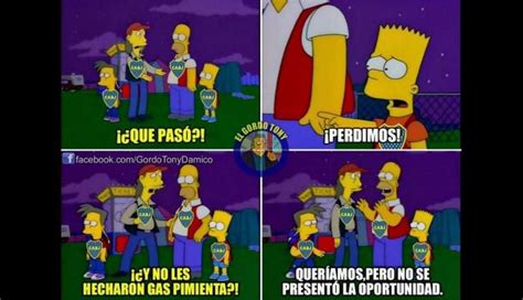 Después de que los hinchas de boca juniors decidieron 'echarle' gas pimienta a los jugadores de river plate, muchas personas mostraron su rechazo ante este acto y lo hicieron a través de los memes. Facebook Boca Juniors vs. River Plate: los divertidos ...