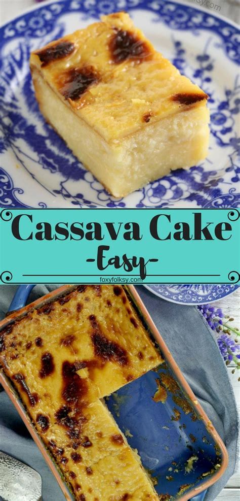 It is a traditional dessert that is much loved in the philippines. Easy Cassava Cake | Recipe | Desserts, Cassava cake ...