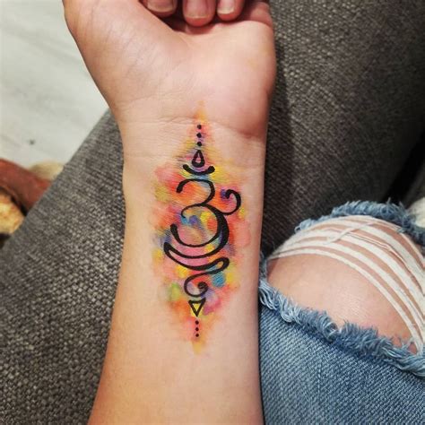 On the back of your neck. 80+ Om Tattoo Designs With Meaning (2021) Ideas with Lord Shiva & Trishul - TattoosBoyGirl