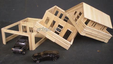 Ideal for catalogs, informational and institutional material. Explore Fe Mangaliag's photos on Photobucket. | Popsicle stick houses, Craft stick crafts ...