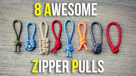 You can usually fix the zipper with a few simple steps! 8 Awesome Paracord Zipper Pulls | Easy Zipper Pull Ideas ...