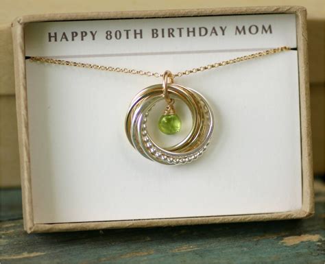 For an 80th anniversary, the traditional gift is oak, while the modern gift is diamonds or pearls. 80th Birthday Gifts for Her 80th Birthday Gift for Mother ...
