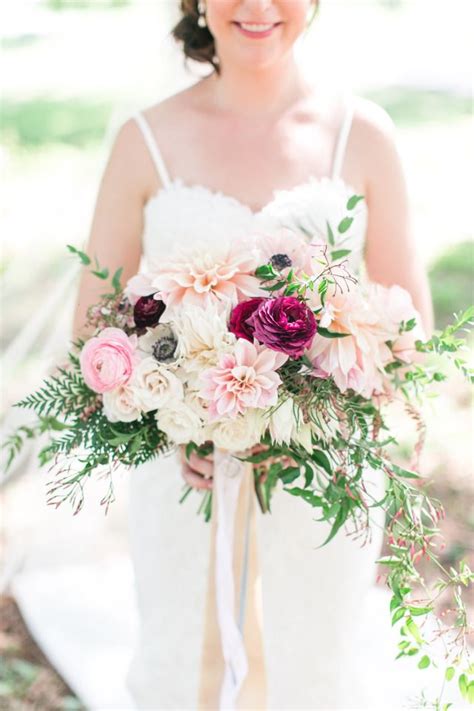 The wedding bouquets in our recent monique lhuillier fashion report at the del mar racetrack were berry toned wedding at terrain ⋆ ruffled. You Might Be Dreaming In Pink After Seeing This New York ...