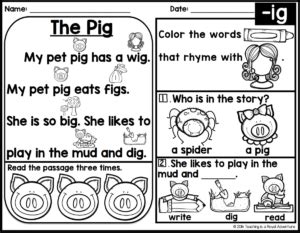 They are simple stories that i have written or extended from others that i have read. Phonic Based Reading Comprehension - The aim of learning ...