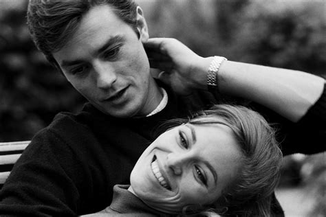 That same year, they had their son. Alain Delon and Natalie Delon (1964) - Alain Delon foto ...