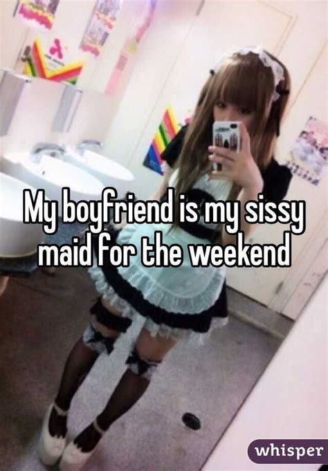 She says she is finding folders showing me on flirt and this and that but i have never signed up for any ever. My boyfriend is my sissy maid for the weekend