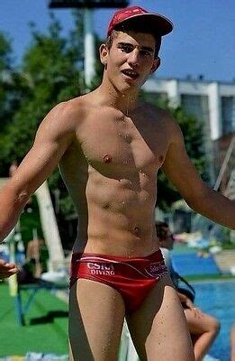 Brought to you by xxxbunker.com. Shirtless Male Muscular Beefcake Swimmer Dude Speedo Pool ...