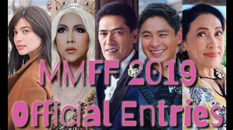 The 2015 metro manila film festival (mmff) is the 41st edition of the annual metro manila film festival held in metro manila and throughout the philippines. MMFF Official Entries 2019 - YouTube