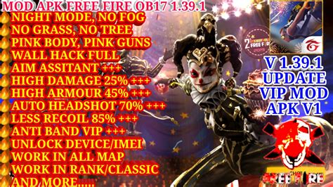 Free fire diamond generator 2021. MOD APK FREE FIRE OB17 1.39.1 V1 - VIP MOD, WALL HACK FULL ...