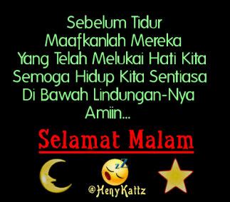 Sekumpulan kata indah dan penuh nasihat tersebut dalam tata bahasa kita dikenal dengan istilah kata kata mutiara. Adieyza: Mutiara Kata Selamat Malam