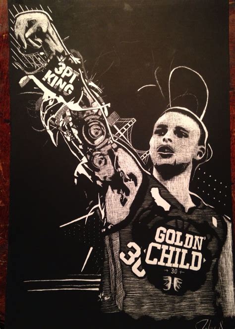 The letter translates to curry, which stephen curry's tattoos: Stephen curry tattoo drawing | Drawings, Interesting art, Art