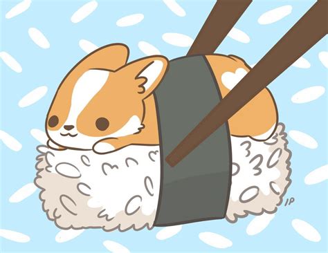 Maybe you would like to learn more about one of these? so kawaii! :) hehe | Cute dog drawing, Corgi art, Corgi ...