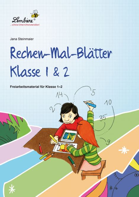 Linierte blätter klasse 1 riesig / 4teachers: Rechen-Mal-Blätter Klasse 1 & 2 | Lernbiene Verlag