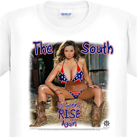 Submitted 7 hours ago by thats_so_oversilver | qc: The South Is Gonna Rise Again T-Shirt by Capt'n Tom's Artworks