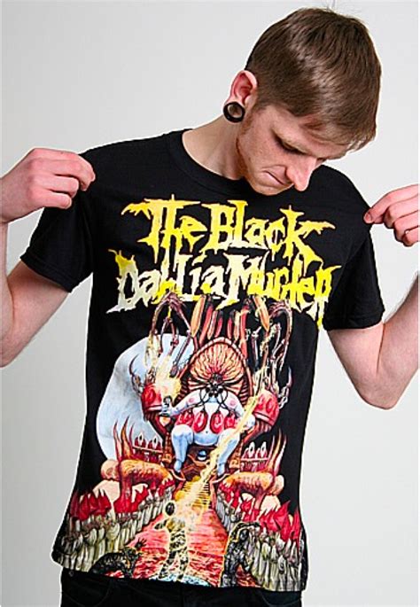 People were quick to link the b.d. in the gruesome murder to the black dahlia, but the police were wary of officially connecting the two. The Black Dahlia Murder - Deflorate - T-Shirt - Impericon ...