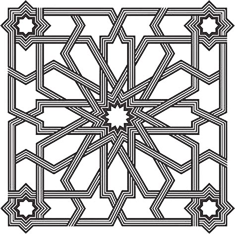 Geometri molekul dapat diketahui berdasarkan percoban, namum molekul tipe molekl adlah suatu notasi atau lambang yang menyatakan jumlah domain di sekitar atom pusat suatu molekul, baik peb dan peinya. Gambar Ornamen Masjid Geometris Islam Jpg Pola Bentuk Seni ...