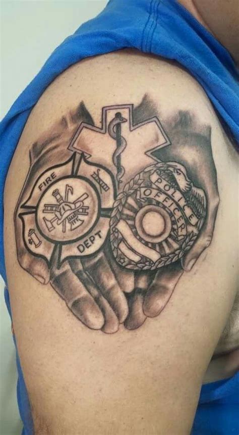 See more ideas about ems tattoos, tattoos, ems. Popular Tattoos and Their Meanings | Ems tattoos, Police ...