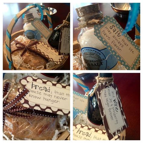 Chad josey on december 9, 2014. Housewarming Gift Basket. SALT, that life may always have ...