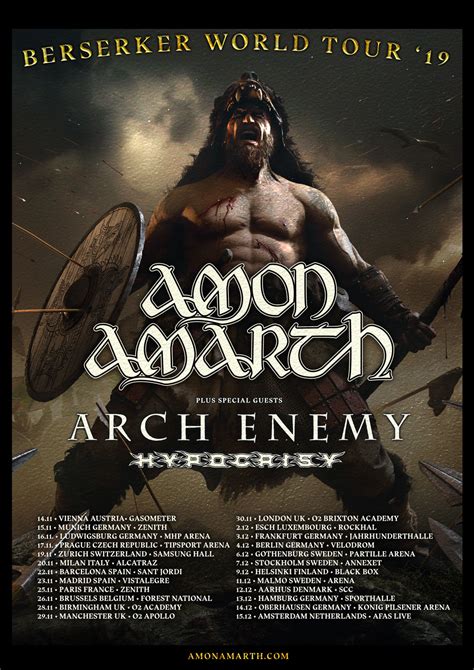 Hypocrisy — adjusting the sun. HYPOCRISY - on tour with AMON AMARTH! - Nuclear Blast