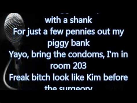 Clickity clank, clickity clank, the money goes into my piggy bank. 50 Cent - Piggy Bank (Lyrics) - YouTube