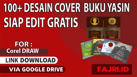 Cara membuat buku yasin sendiri mulai dari desain cover 05 12 2019. 100+ Desain Cover Buku Yasin Terbaik Siap Edit Gratis ...