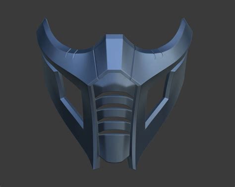 Mortal kombat 11 is the swan song for this generation as far as the classic (klassic?) fighting game series is concerned. Sub Zero cyber shinobi mask from Mortal 3D print model 4