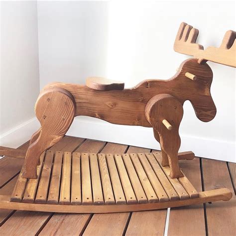 Well you're in luck, because. Rocking Moose / rocking horse - such a sweet idea instead ...