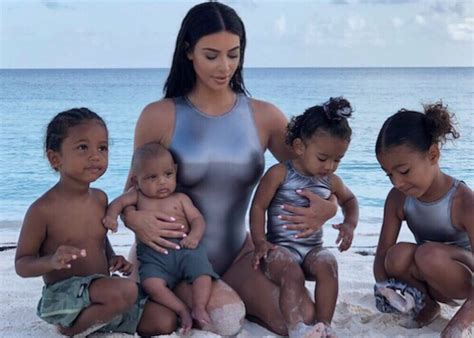 Maybe you would like to learn more about one of these? Kim Kardashian Shares New Photos With All Of Her Children ...