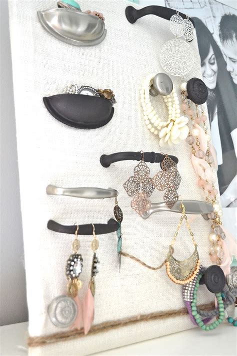 I wanted a pretty display that would be functional as well. Lovely Jewelry Organizer... - Liz Marie Blog