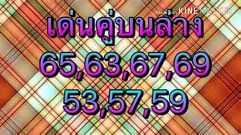 หวยไทยรัฐ เลขไทยรัฐ เดลินิวส์ บางกอกทูเดย์งวดนี้ อัพเดทแล้ว มาพร้อมมกับตารางจับคู่เด่นที่แม่นมาก คลิกดูเลย โชคดีอาจเป็น. เลขเด็ด พิชิตชัย มาแล้วแนวทางรวยงวดนี้ 1/4/60 - YouTube