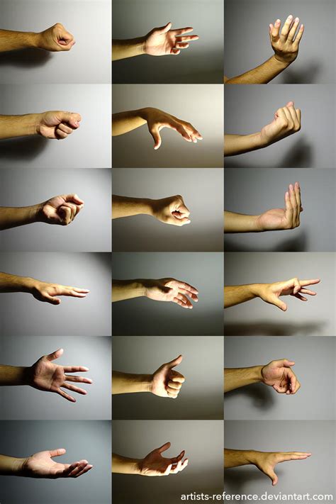 Hand - free reference photo set 01 by artists-reference on ...