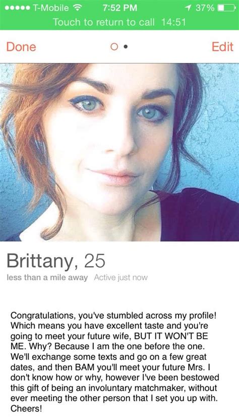 35 of the funniest tinder bio examples. Funny Tinder Profiles That Will Make You Look Twice