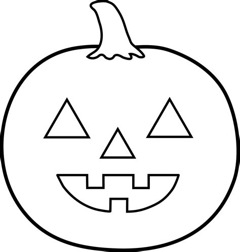 Kids can get pretty antsy waiting on halloween to arrive. Halloween Jack O Lantern For Coloring - Free Clip Art