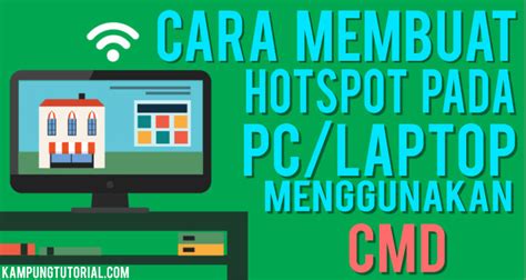 Cara cara menginstal modem di laptop. kampungtutorial.com: Cara Membuat Hotspot Pada Laptop ...