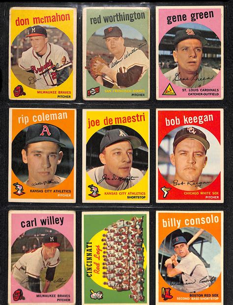 Maybe you would like to learn more about one of these? Lot Detail - Lot of (81) 1959 Topps Baseball Cards with Al Kaline