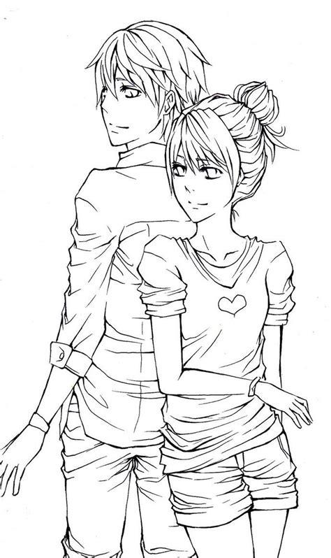 Maybe you would like to learn more about one of these? Couple Lineart by misunderstoodpotato | Coloring pages for all ages | Pinterest | Couples and ...