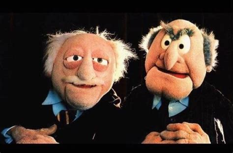 The original grumpy old men from the bbc series kvetch about the holiday season. Statler and Waldorf | Statler and waldorf, Muppets, Grumpy ...