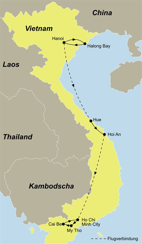 Daher finden sie in folgender karte die wichtigsten städte und regionen in vietnam eingezeichnet. Erlebe Vietnam - Privatreise Vietnam vom Spezialisten