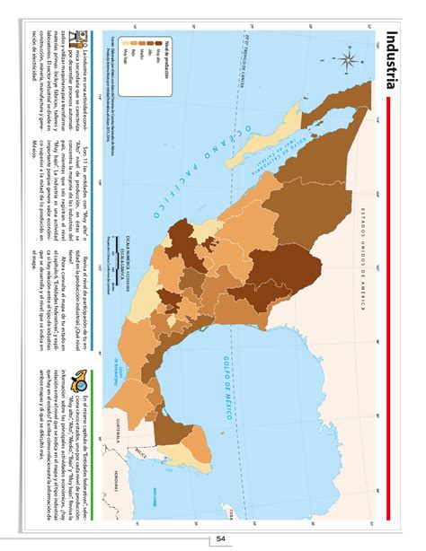 Scenic drives edition united states, canada, mexico (national geographic guide map) (national geographic recreation atlas). Atlas de México Cuarto grado 2020-2021 - Página 54 de 129 ...