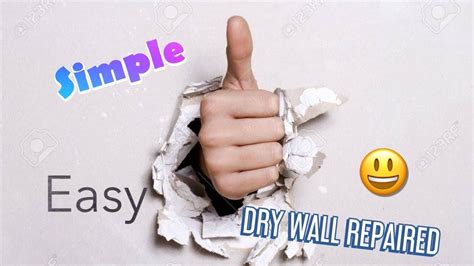 Don't panic, it's super easy to patch a hole, here's how to do it. How To Fix A Hole In The Wall REAL QUICK!!! Drywall Repair ...